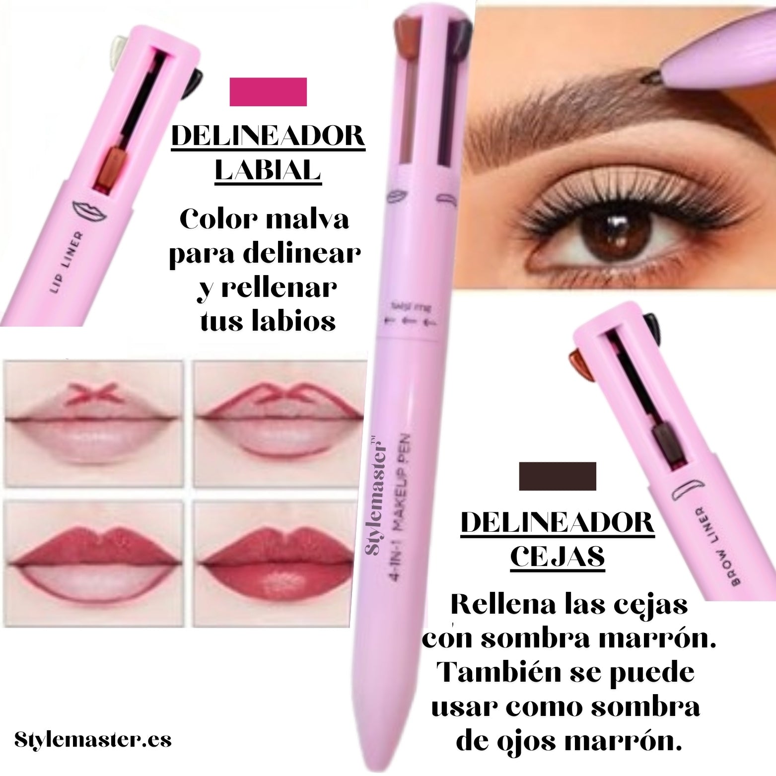 Bolígrafo 4 en 1 Make up StyleMaster™