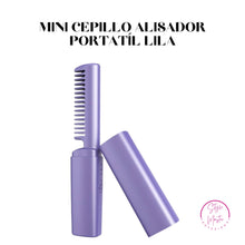 Cargar imagen en el visor de la galería, Mini Cepillo Alisador Portatíl Lila StyleMaster™
